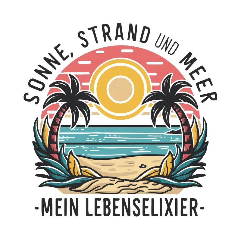 Le soleil, la plage et la mer - mon élixir de vie