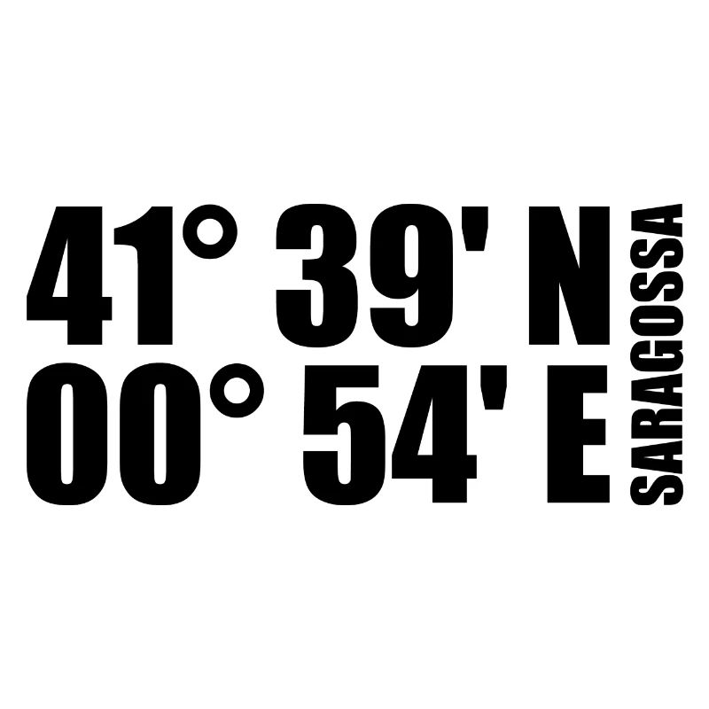 Zaragoza Coordinates