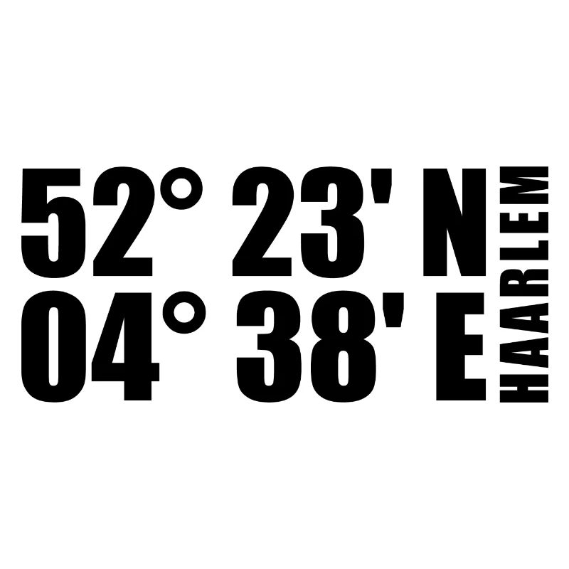 Haarlem coordinates
