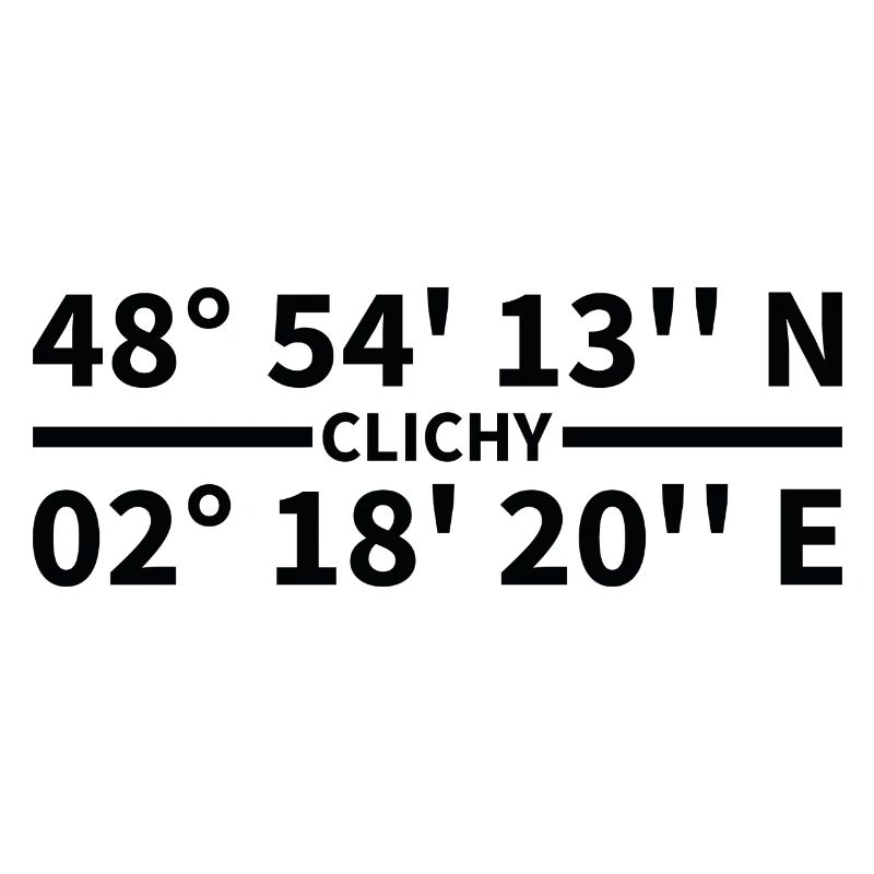 Clichy coordinates