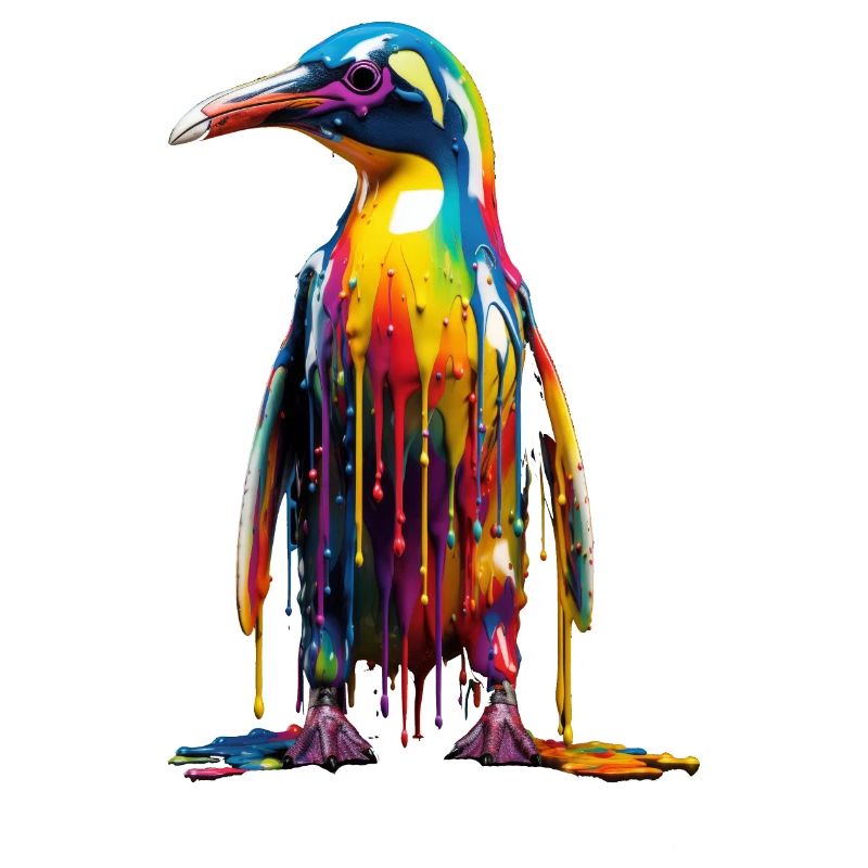 Rainbow Penguin