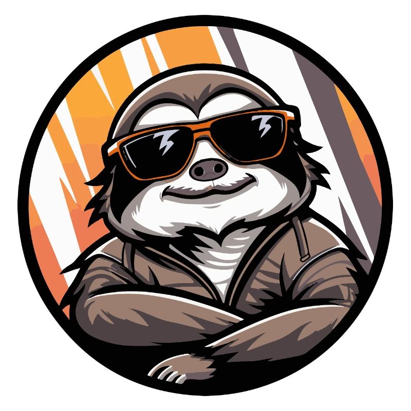 Sloth Cool Comic