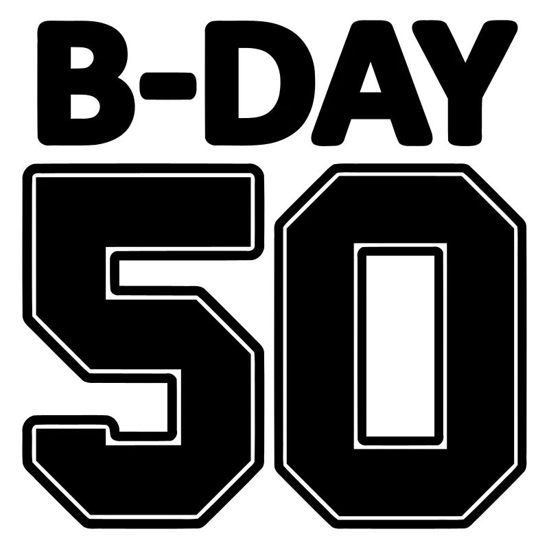 50 ans numéro de numéro de cadeau d'anniversaire spécial
