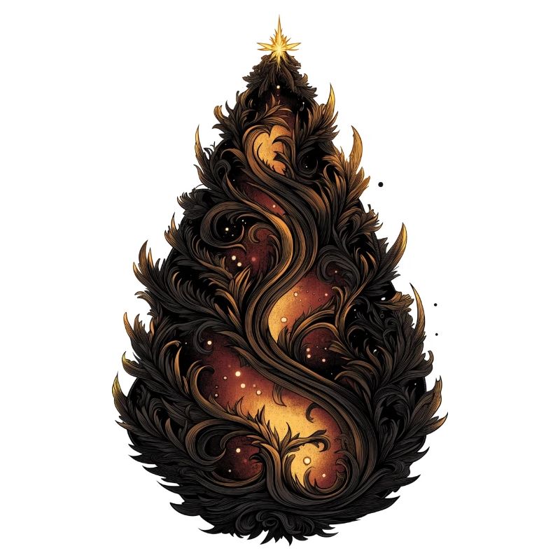 Magic Christmas Tree: Festive Flames!
