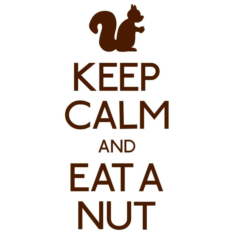 keep calm squirrel