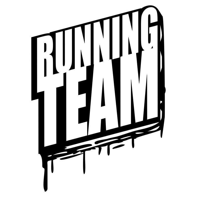En cours d'exécution équipe groupe équipage runner