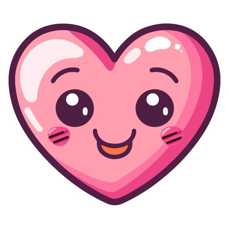 Coeur Amour Bande Dessinée Mignon Bébé