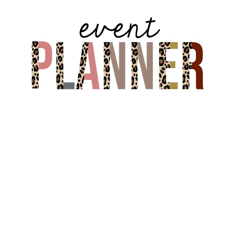 Event Planner Leopard Print Funny