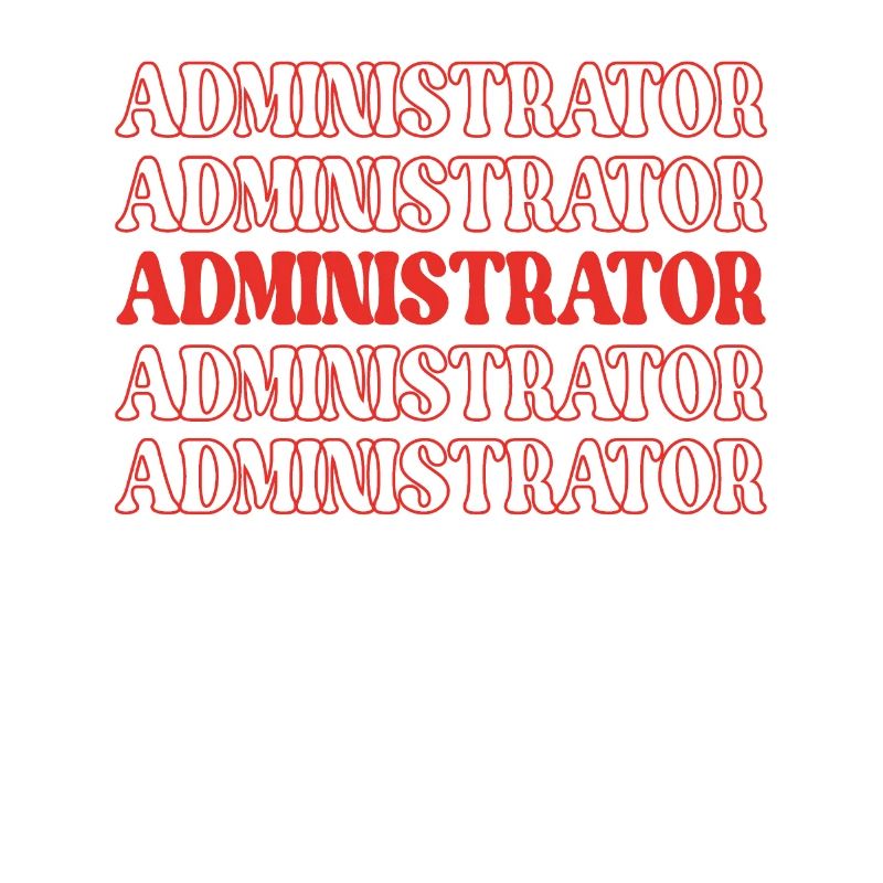 Administrativer Administrator Admin Administrative Wertschätzung