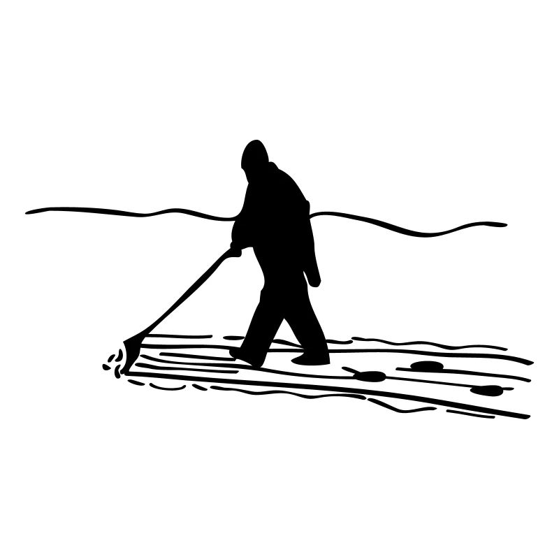 Push the snow