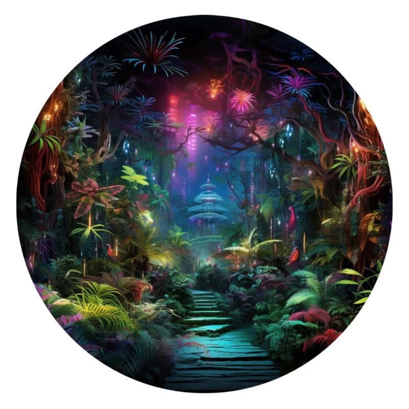Dynamic Neon Journeys: Le monde de Neon Jungle