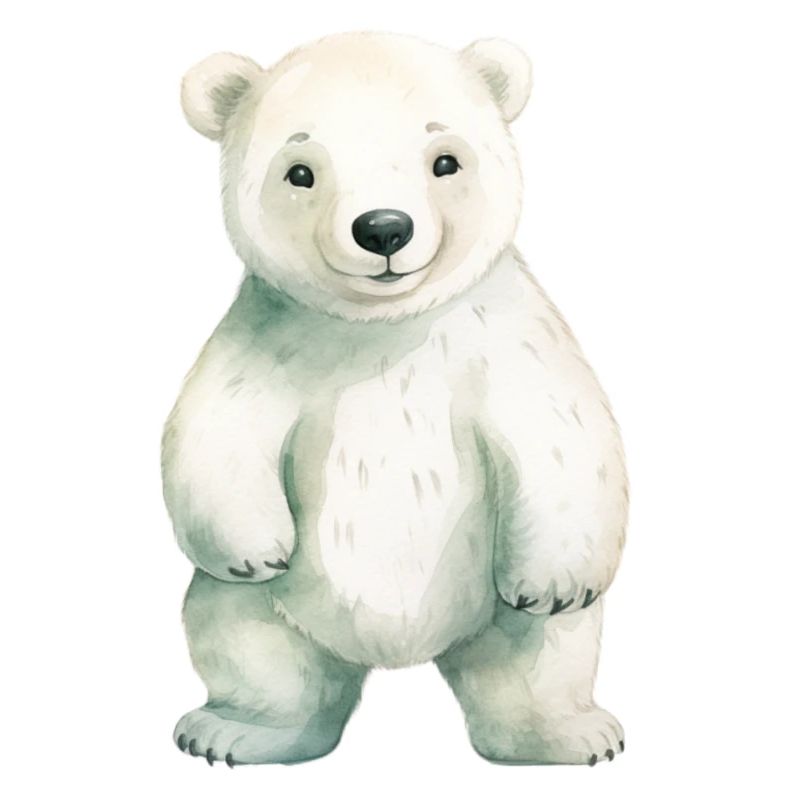 Eisbär Eisbär Klassenmaskottchen