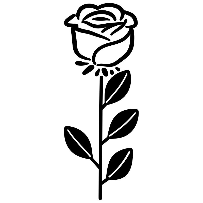 Fleur rose