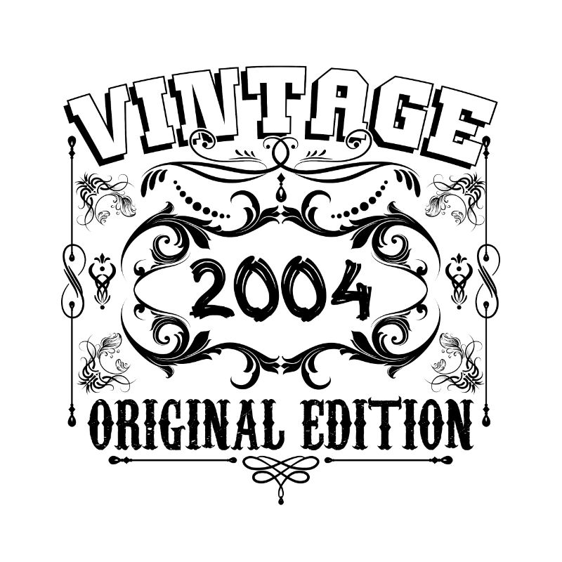 2004| Vintage Aged Original 2004 Geburtstagsgeschenk