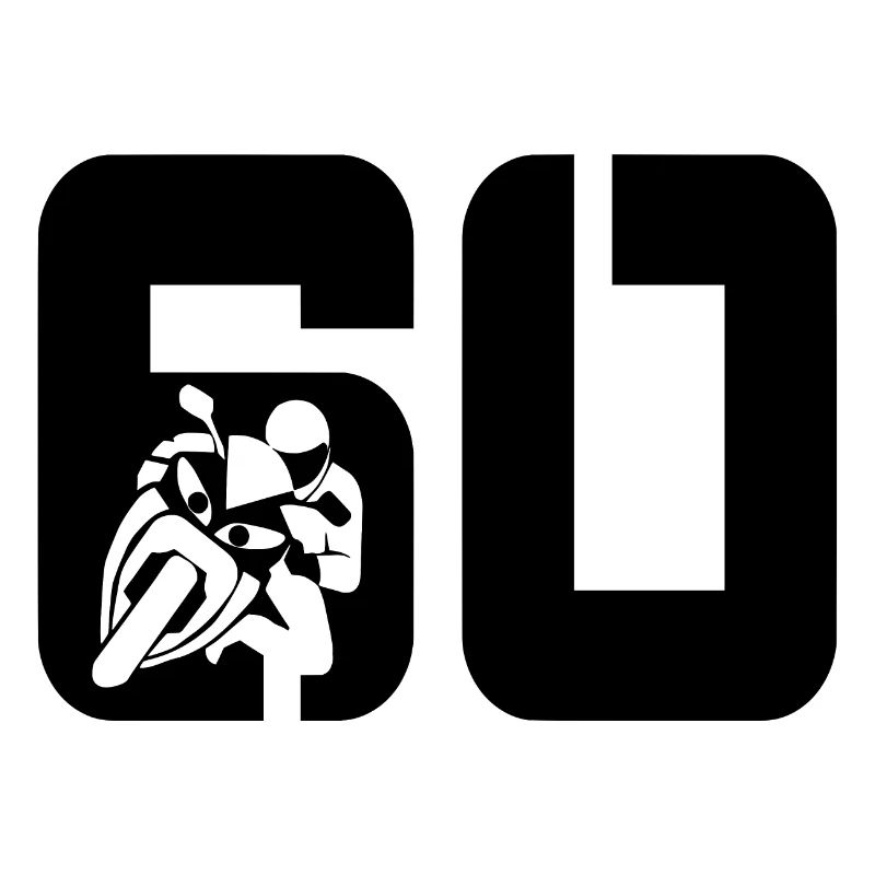 60 motorcycle bikers