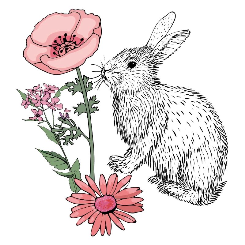 Lapin de Pâques Joyeuses Pâques