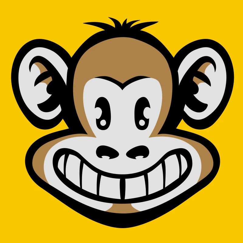Cartoon Affe flex