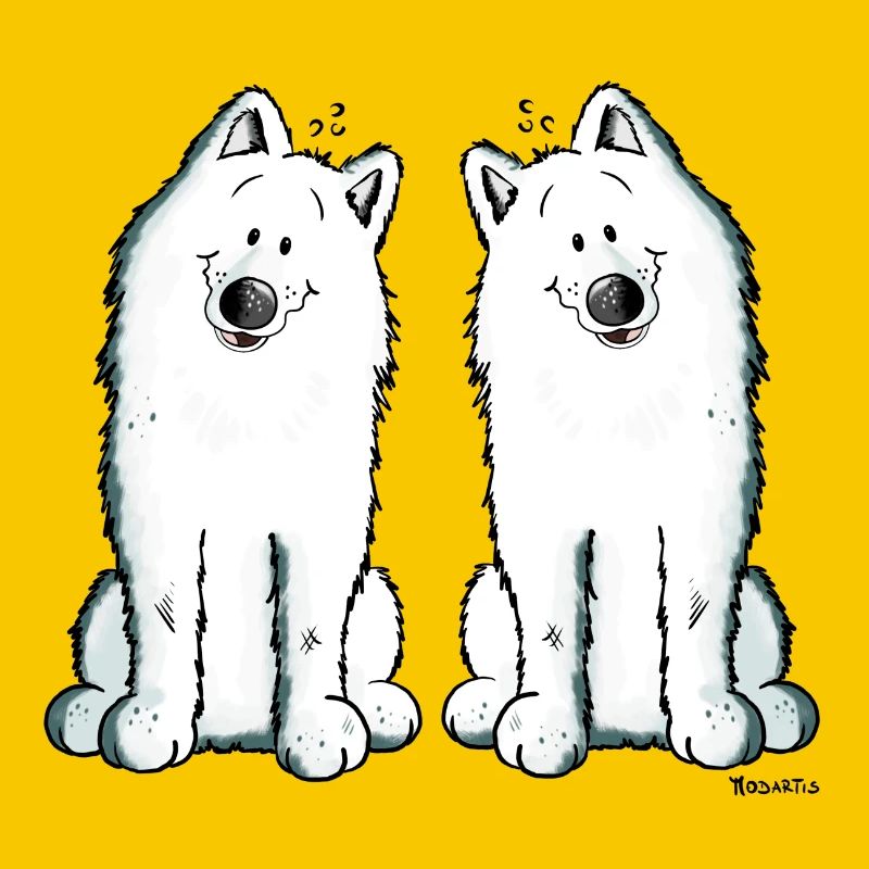 Samoyed Team - Samoyède