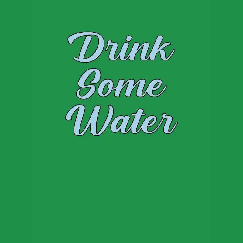 Buvez de l’eau scripte