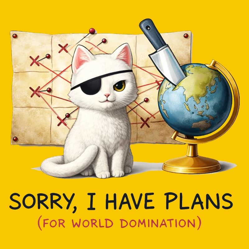 Plans de domination du monde de Evil Cat