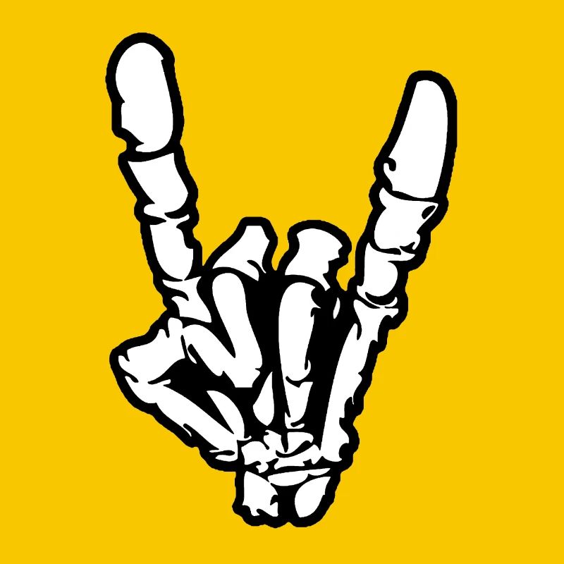 Rock'n'Roll- oder Heavy-Metal-Handzeichen *
