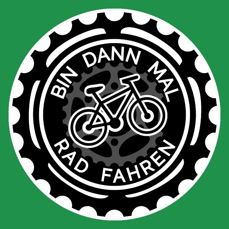 Bin dann mal Radfahren - Conception de logo de VTT