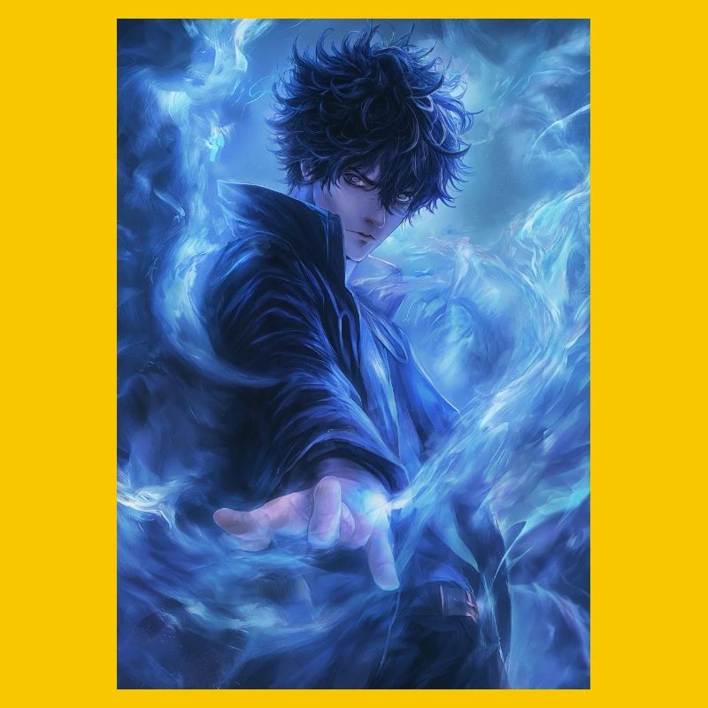 Fantasy Azure Flame