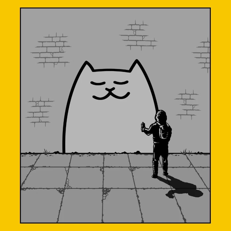 Schläfrige Katze