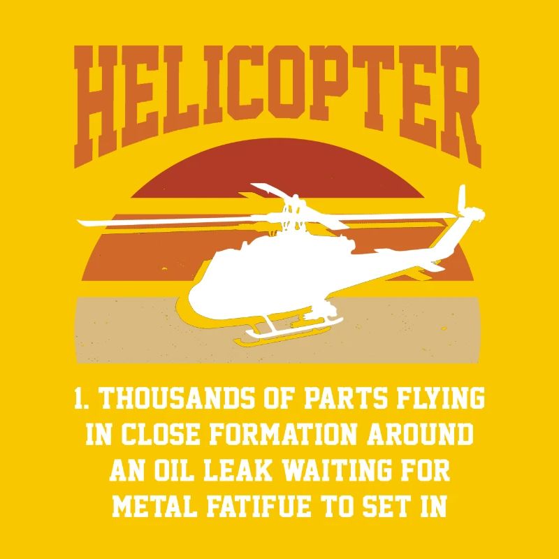 Hubschrauber Pilot Geschenk
