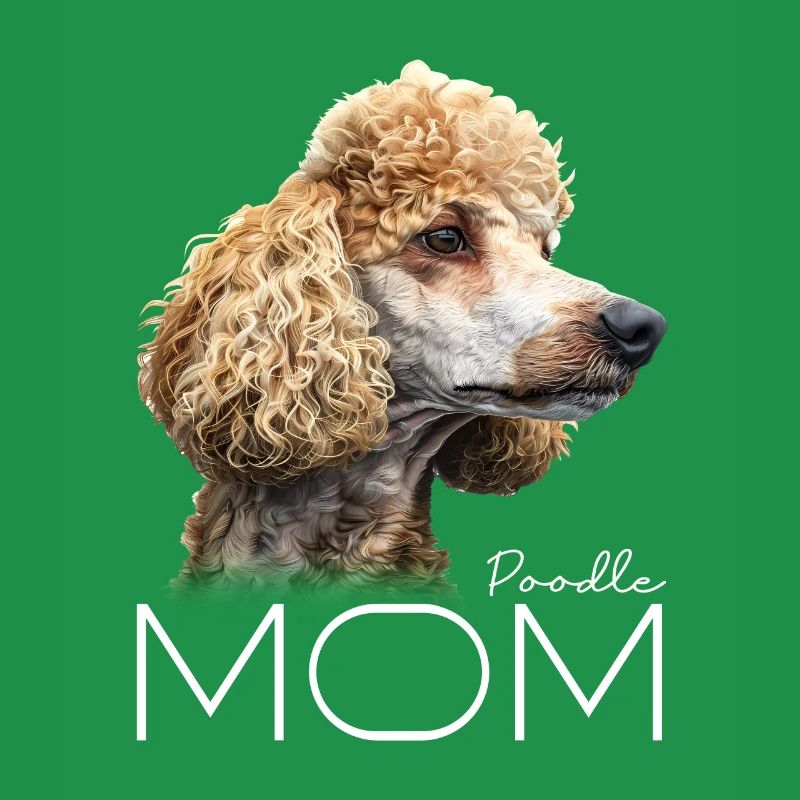 Caniche Caniche Maman Caniche