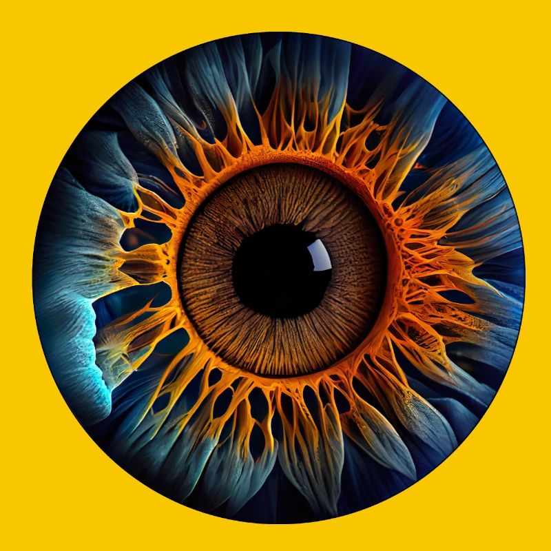 Un iris comme système d’identification biométrique