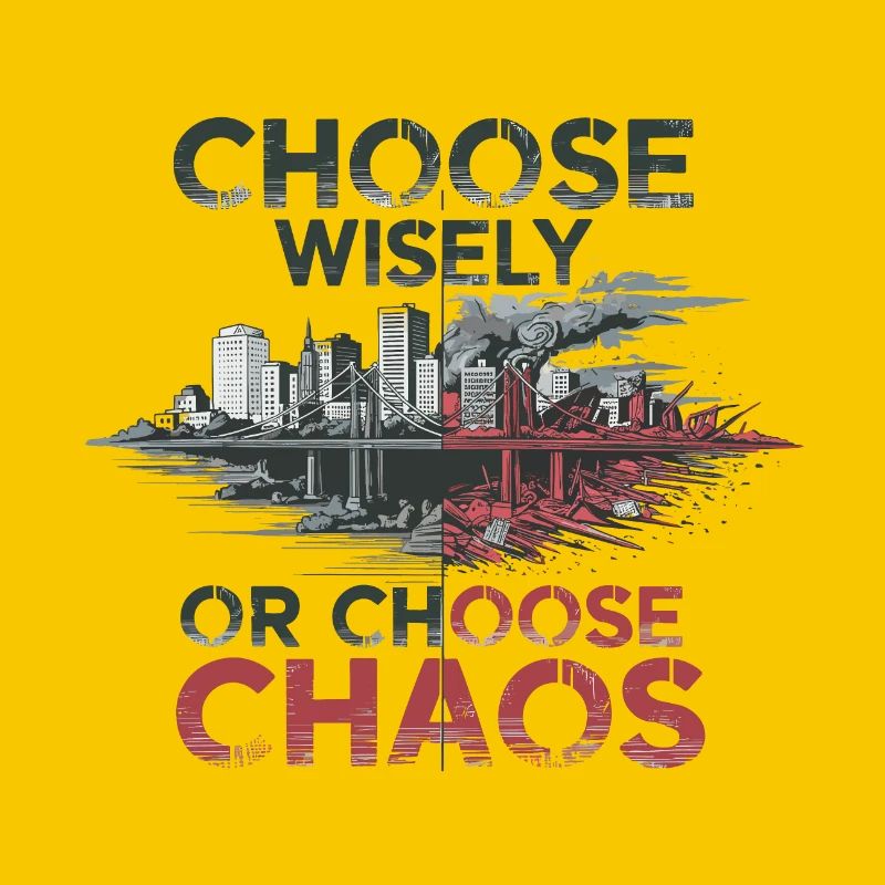 Wähle weise oder wähle das Chaos
