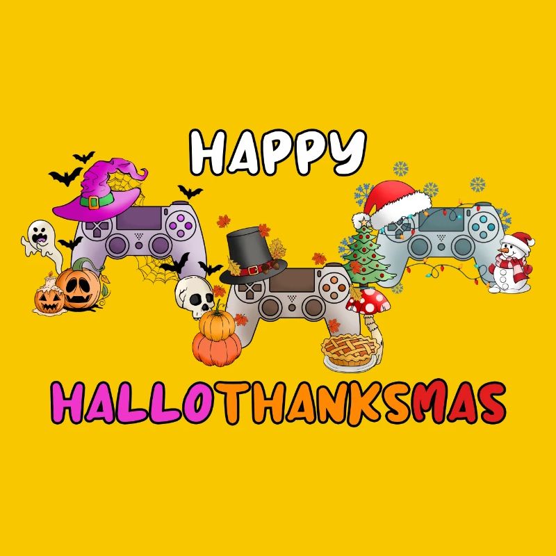 Happy Hallothankmas Game Controller