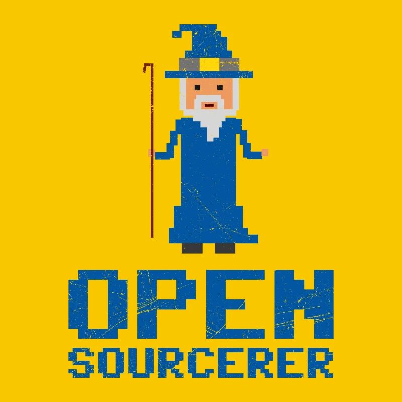 Developer Open Sourcerer Funny gift idea