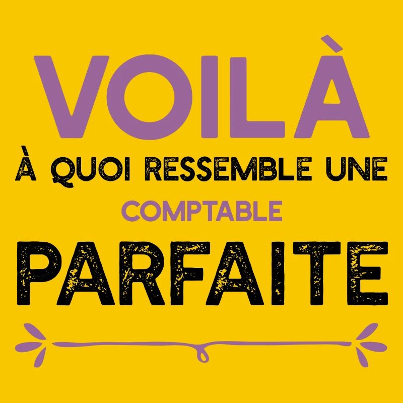 Une Comptable parfaite cadeau