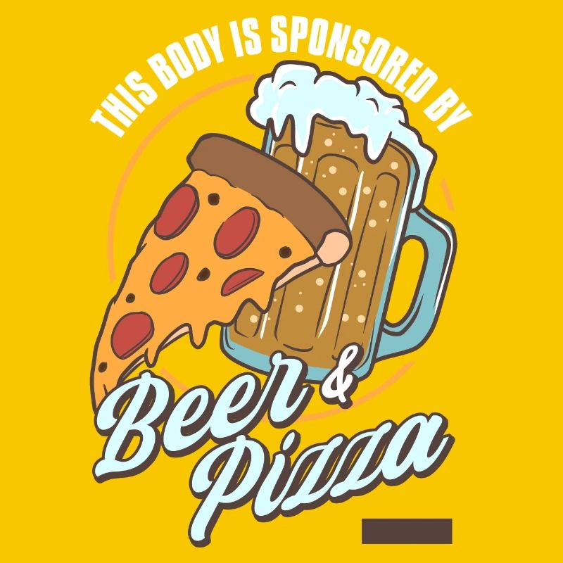 Dieser Körper Wird Von Beer & Pizza Gesponsert