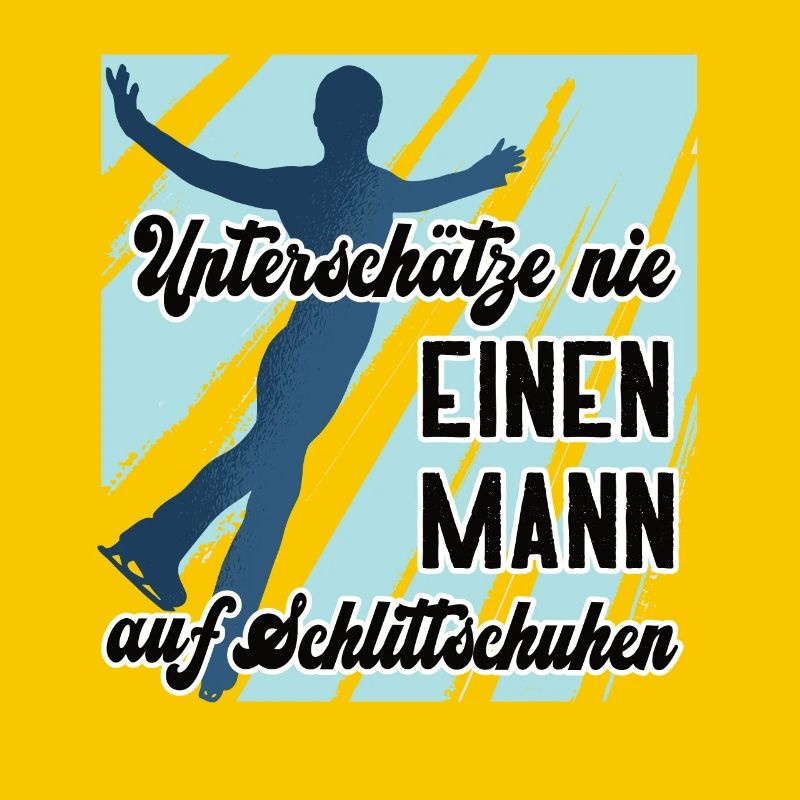 Schlittschuh Läufer Eisläufer Schlittkunstlauf Eis