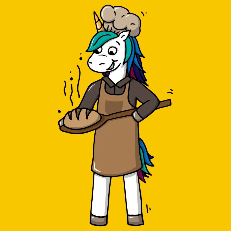 Einhorn Bäckerin Bäcker Alltagshelden