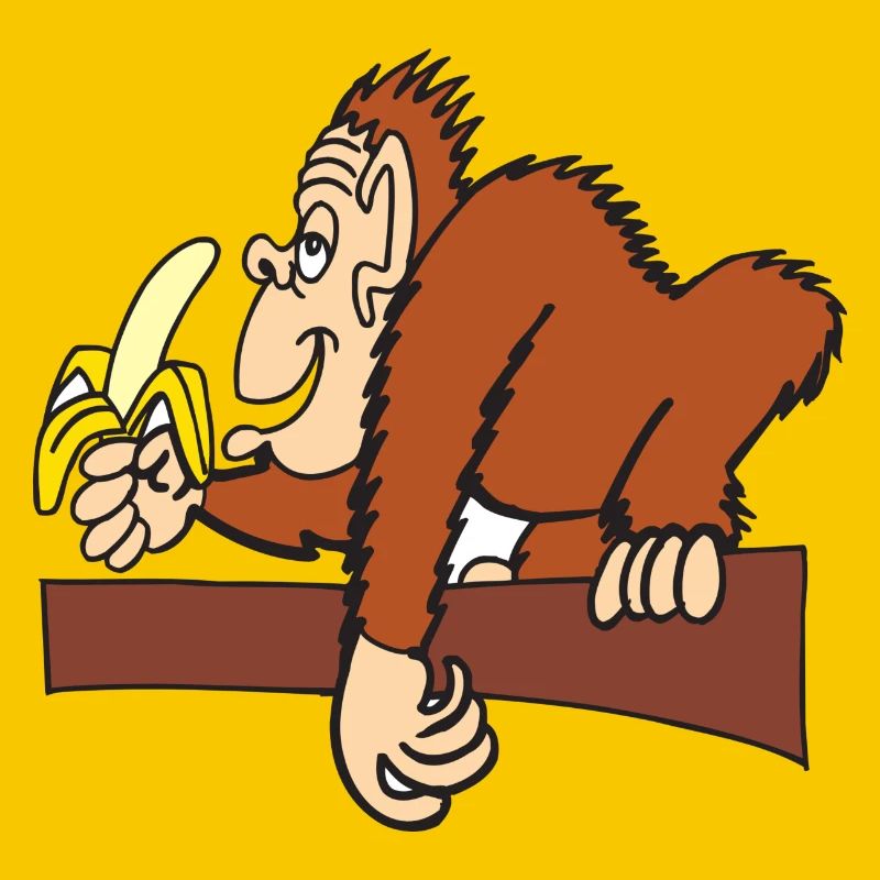 AFFE MIT BANANE!