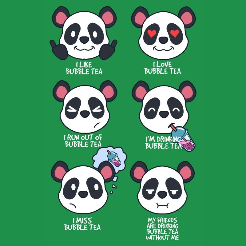 Panda and Bubble Tea