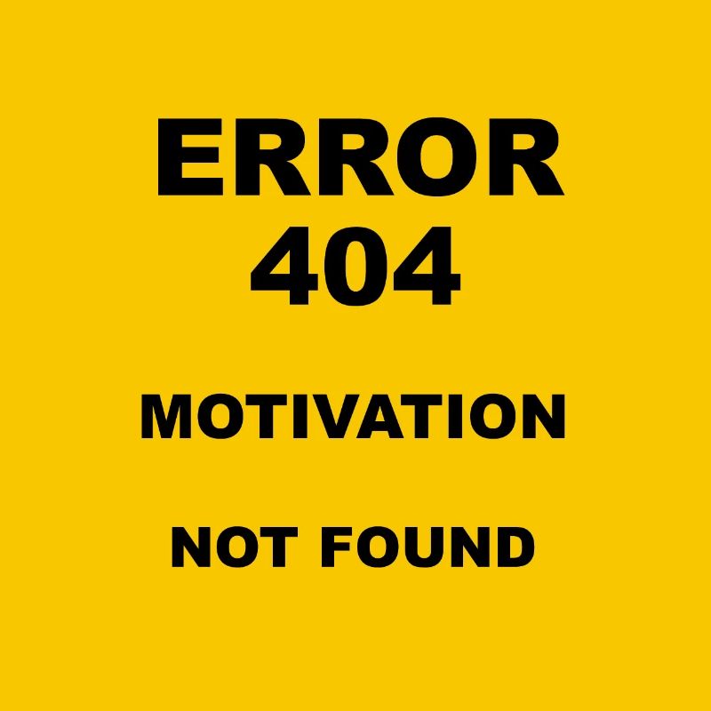 Error 404 Motivation not found