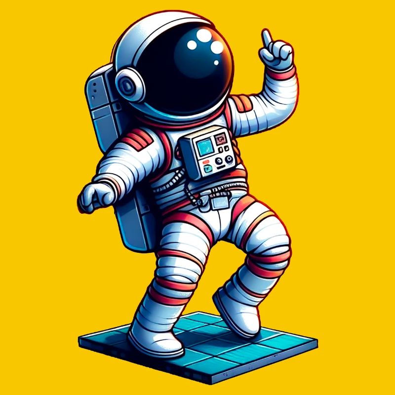Héros De L'Espace - Mignon Astronaut