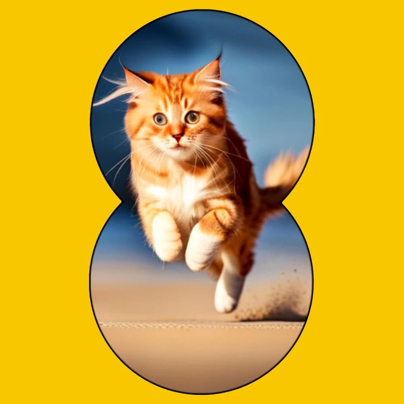 Chat en cours d’exécution 7