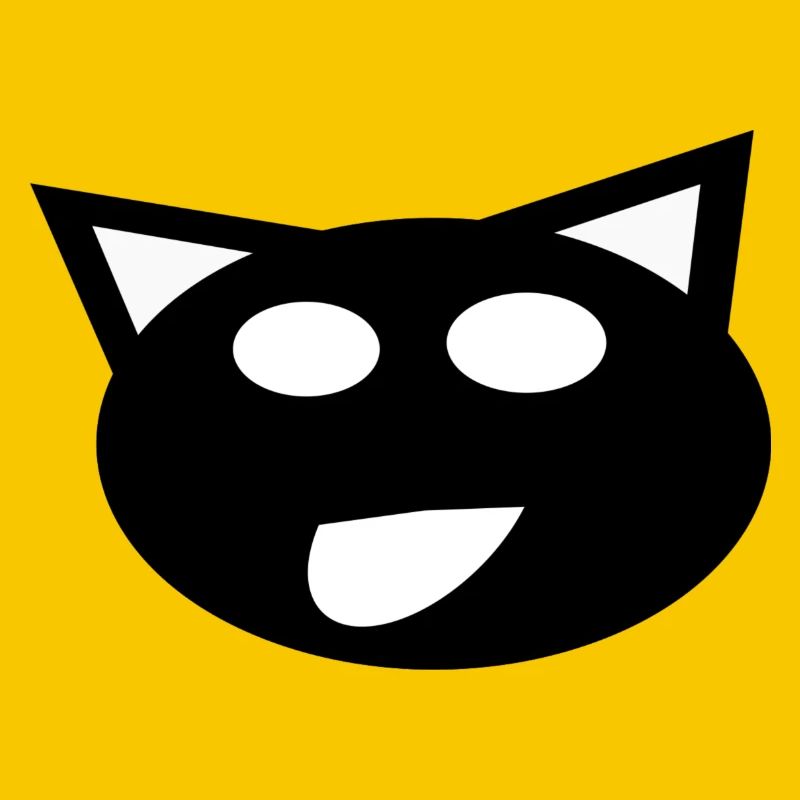 die schwarze Katze