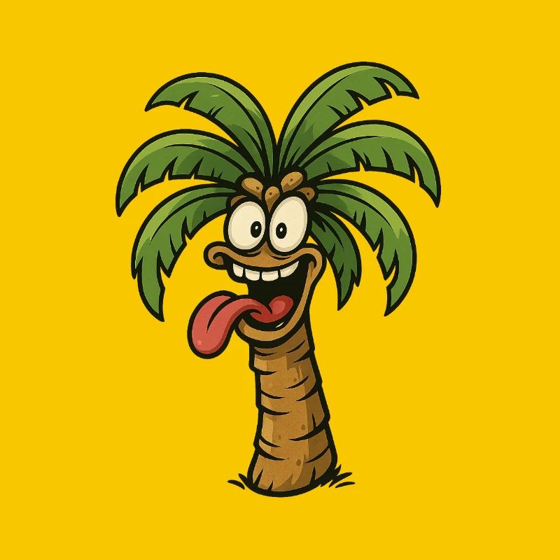 Crazy Palm Tree