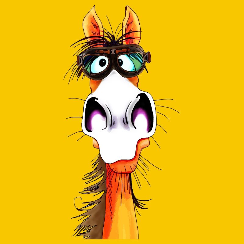 Pferd Plotz