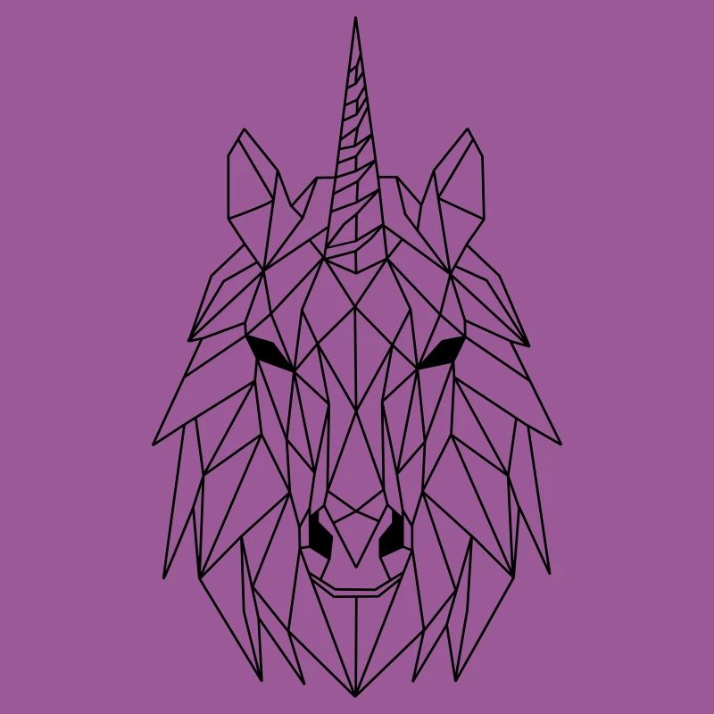 Einhorn Polygon