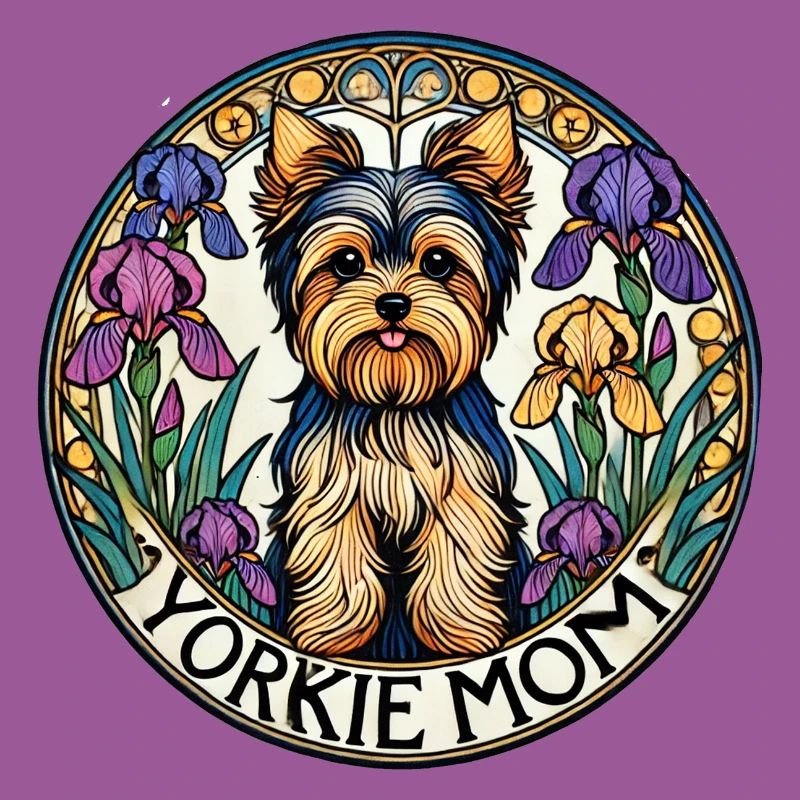 Yorkie-Mutter