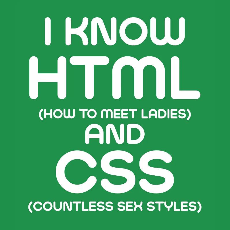 Ich kenne HTML und CSS