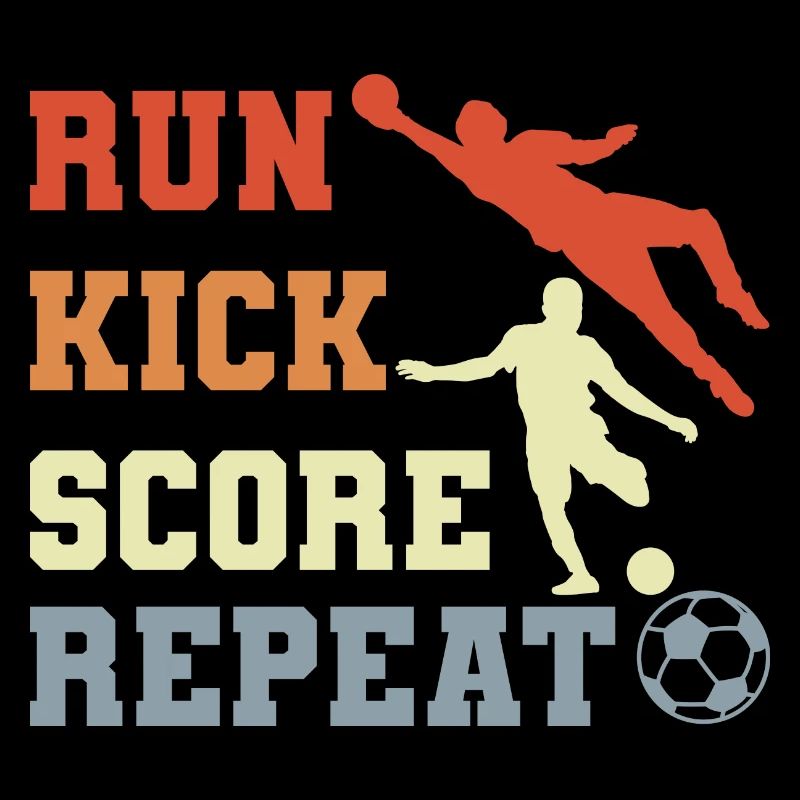 Fußballspieler Routine